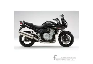Decals for Suzuki GSF1250S BANDIT 2008 - Black • Suzuki OEM Decals
