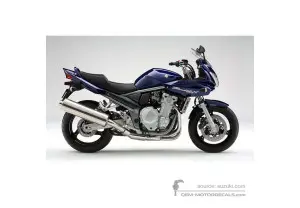 Adesivi per Suzuki GSF1250S BANDIT 2008 - Blu • Suzuki Adesivi OEM