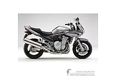 Stickers voor Suzuki GSF1250S BANDIT 2008 - Zilver • Suzuki OEM Stickers