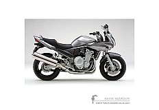 Stickers voor Suzuki GSF1250S BANDIT 2009 - Zilver • Suzuki OEM Stickers