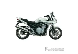 Decals for Suzuki GSF1200S BANDIT Limited Edition 2009 - White • Suzuki OEM Decals
