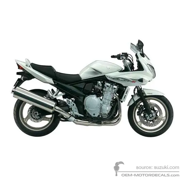 Suzuki GSF1200S BANDIT Limited Edition 2009 - Blanc - Pearl Mirage White
