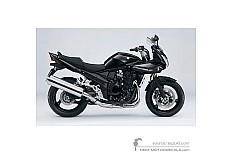 Autocollants pour Suzuki GSF1250S BANDIT 2009 - Noir • Suzuki Autocollants OEM