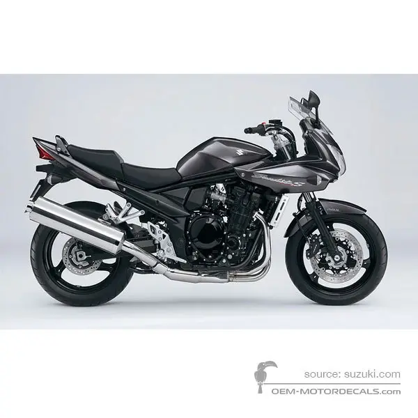 Suzuki GSF1250S BANDIT 2010 - Grijs - Thunder Gray Metallic