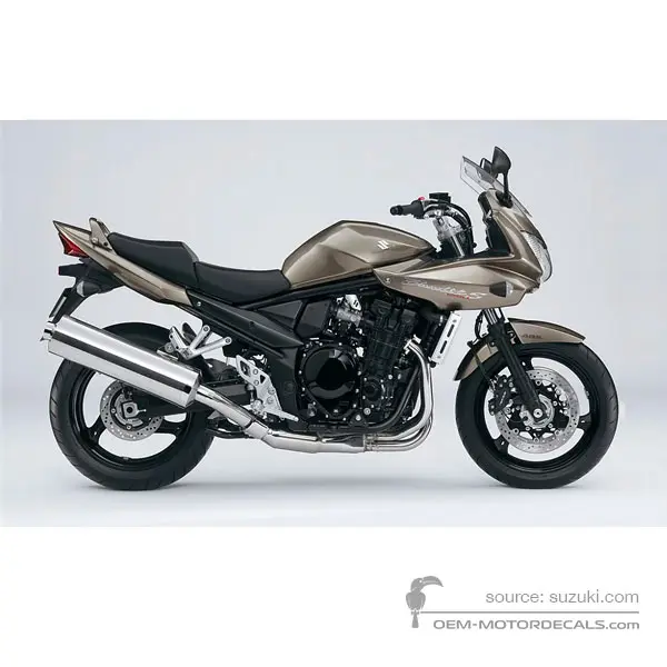 Suzuki GSF1250S BANDIT 2010 - Titanium - Gleam Gray Metallic
