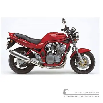 Suzuki GSF600N BANDIT 1996 - Red - Marble Italian Red