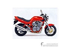 Aufkleber für Suzuki GSF600N BANDIT 1998 - Orange • Suzuki OEM-Aufkleber