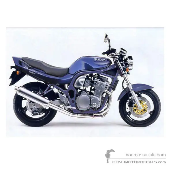 Suzuki GSF600N BANDIT 1999 - Azul - Dark Space Blue Metallic