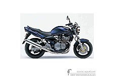 Stickers voor Suzuki GSF600N BANDIT 2001 - Blauw • Suzuki OEM Stickers