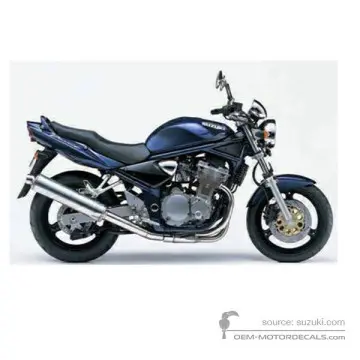 Suzuki GSF600N BANDIT 2001 - Bleu - Candy Grand Blue