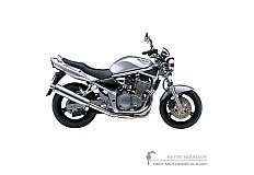 Autocollants pour Suzuki GSF600N BANDIT 2002 - Argent • Suzuki Autocollants OEM
