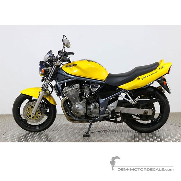 Decals for Suzuki GSF600N BANDIT 2003 - Yellow • Suzuki OEM Decals