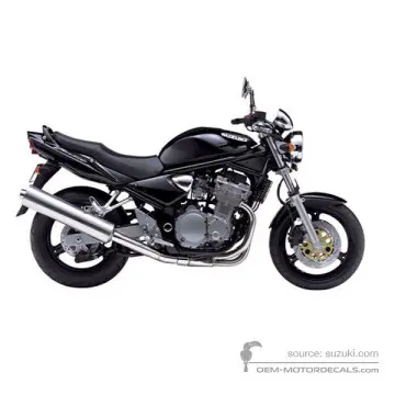Suzuki GSF600N BANDIT 2004 - Czarny - Pearl Nebular Black