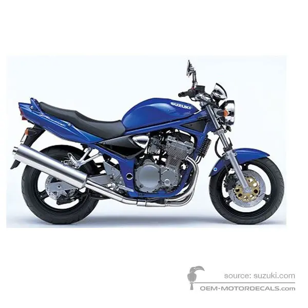 Suzuki GSF600N BANDIT 2004 - Azul - Pearl Medium Blue No. 2