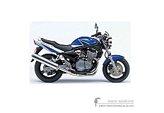 Decals for Suzuki GSF600N BANDIT 2004 - Blue White • Suzuki OEM Decals
