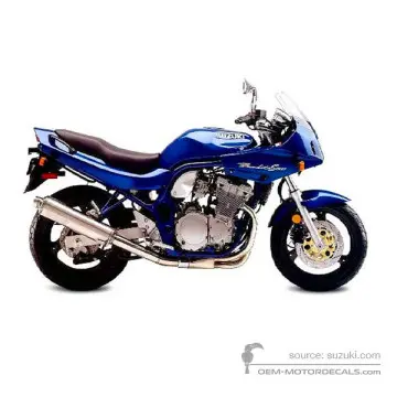 Suzuki GSF600S BANDIT 1999 - Bleu - Dark Space Blue Metallic