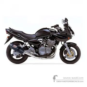 Suzuki GSF600S BANDIT 2000 - Noir - Pearl Novelty Black