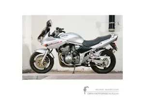 Adesivi per Suzuki GSF600S BANDIT 2002 - Argento • Suzuki Adesivi OEM