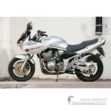 Suzuki GSF600S BANDIT 2002 - Zilver - Sonic Silver Metallic