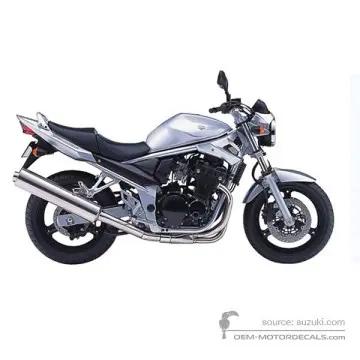 Suzuki GSF650N BANDIT 2005 - Zilver - Sonic Silver Metallic
