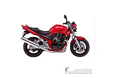 Aufkleber für Suzuki GSF650N BANDIT 2005 - Rot • Suzuki OEM-Aufkleber