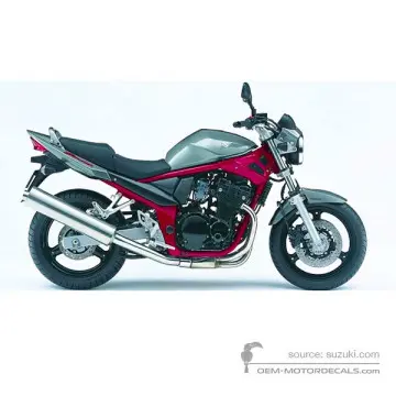 Suzuki GSF650N BANDIT 2006 - Szary - Oort Gray Metallic