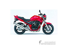 Aufkleber für Suzuki GSF650N BANDIT 2006 - Rot • Suzuki OEM-Aufkleber