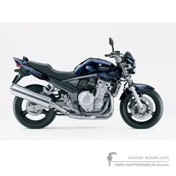 Suzuki GSF650N BANDIT 2007 - Blu - Graphite Blue Metallic