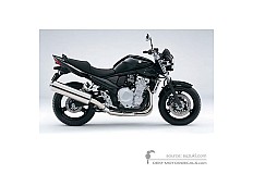Naklejki do Suzuki GSF650N BANDIT 2007 - Czarny • Suzuki Naklejki OEM
