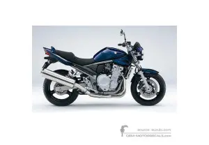 Decals for Suzuki GSF650N BANDIT 2008 - Blue • Suzuki OEM Decals