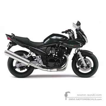 Suzuki GSF650S BANDIT 2005 - Czarny - Pearl Nebular Black