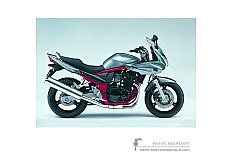 Naklejki do Suzuki GSF650S BANDIT 2006 - Szary • Suzuki Naklejki OEM
