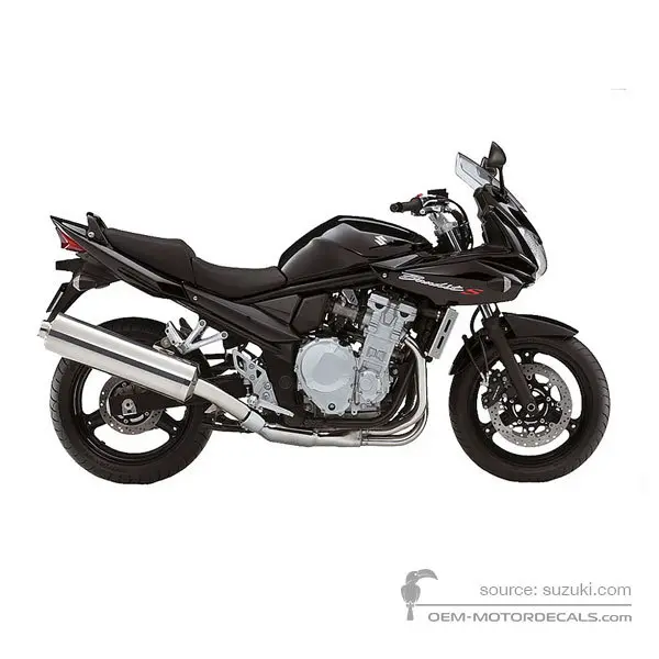 Suzuki GSF650S BANDIT 2008 - Nero - Pearl Nebular Black