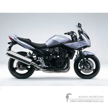 Suzuki GSF650S BANDIT 2009 - Niebieski - Aqua Blue Metallic