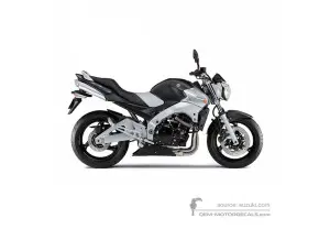 Decals for Suzuki GSR600 2006 - Black • Suzuki OEM Decals