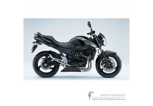 Decals for Suzuki GSR600 2009 - Black • Suzuki OEM Decals