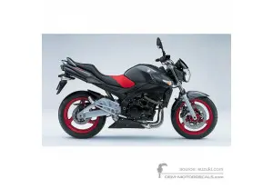 Decals for Suzuki GSR600 2008 - Gray • Suzuki OEM Decals