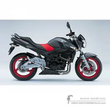 Suzuki GSR600 2008 - Grijs - Thunder Gray Metallic