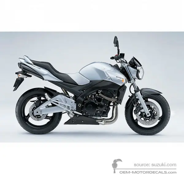 Suzuki GSR600 2008 - Zilver - Metallic Mystic Silver