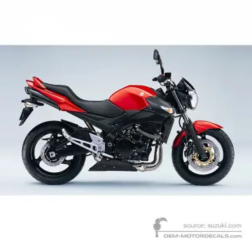 Suzuki GSR600 2008 - Naranja - Candy Max Orange