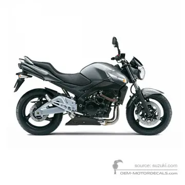 Suzuki GSR600 2009 - Szary - Oort Gray Metallic