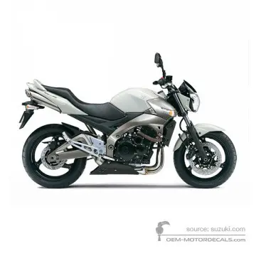 Suzuki GSR600 2009 - White - Pearl Mirage White