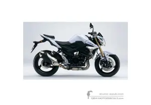 Decals for Suzuki GSR750 2012 - White • Suzuki OEM Decals