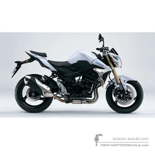 Suzuki GSR750 2011 - Blanco - Glacier White
