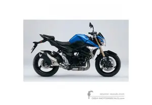 Decals for Suzuki GSR750 2012 - Blue • Suzuki OEM Decals