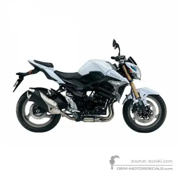 Suzuki GSR750 2013 - Biały - Glacier White