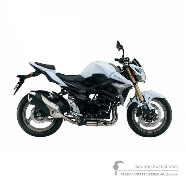 Suzuki GSr750 2014 - Blanco - Glacier White