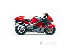 Aufkleber für Suzuki GSX1300R Hayabusa 2000 - Rot • Suzuki OEM-Aufkleber