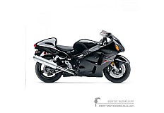Stickers voor Suzuki GSX1300R Hayabusa 2003 - Zwart • Suzuki OEM Stickers