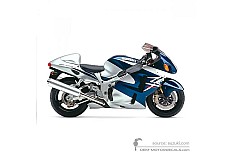 Stickers voor Suzuki GSX1300R Hayabusa 2003 - Blauw • Suzuki OEM Stickers